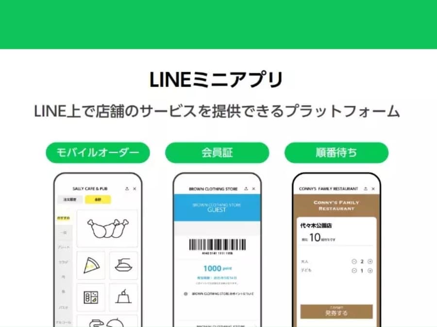 LINEミニアプリの概要とビジネスへの応用方法